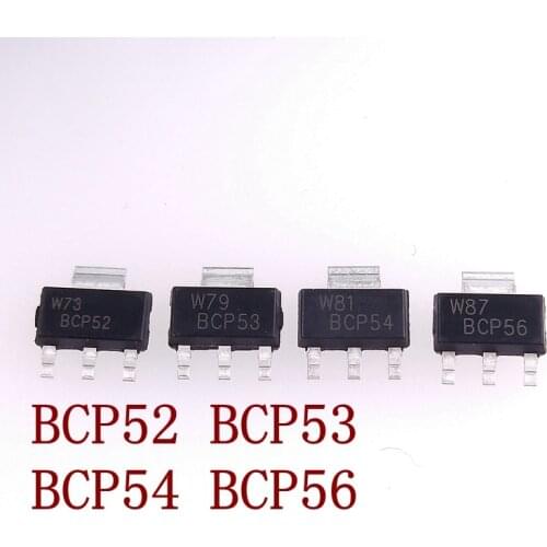 10pcs/lot new BCP52 BCP53 BCP54 BCP56 SOT-223 in stock