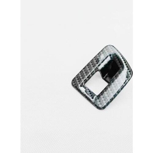 ABS Matte and Carbon fibre 2017 2018 For Teramon t Atlas Car Inner Speaker Audio Horn Switch Cover Trim Auto Accessories Sticker