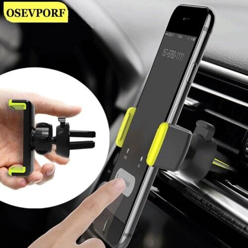 Car Phone Holder for Phones In Car 360 Air Vent Mount Clip Stand Cellphone Suppport Holder for iPhone 11 X New Phone GPS Bracket