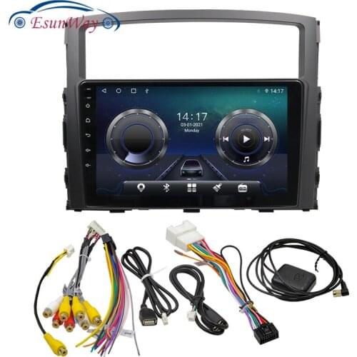 Android 10 Car Multimedia Video Player For Mitsubishi Pajero V80 V90 2009-2016 Carplay DSP RDS Navigation GPS 2 Din