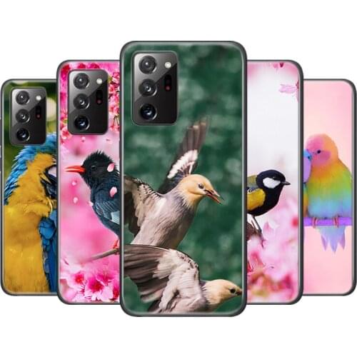 Spring Flower Birds For Samsung Galaxy A01 A11 A12 A21 A21S A31 A41 A42 A51 A71 A32 A52 A72 A02S UW Phone Case