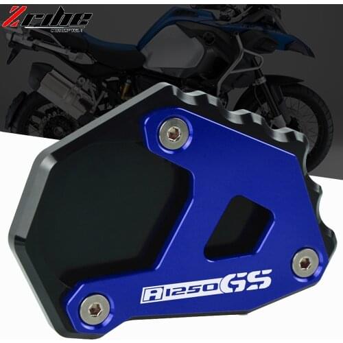 For BMW R1200GS LC R1250GS Adventure Adv 2018-2020 Motorcycle CNC Kickstand Side Stand Enlarge Extension Pad Support Accessories