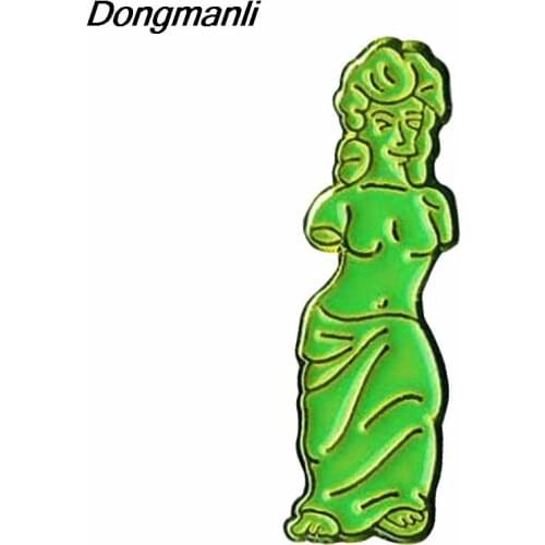 DZ99 Anime Art Statue Enamel Pins Brooch Women Lapel Backpack Bags Badge Fashion Jewelry Gifts