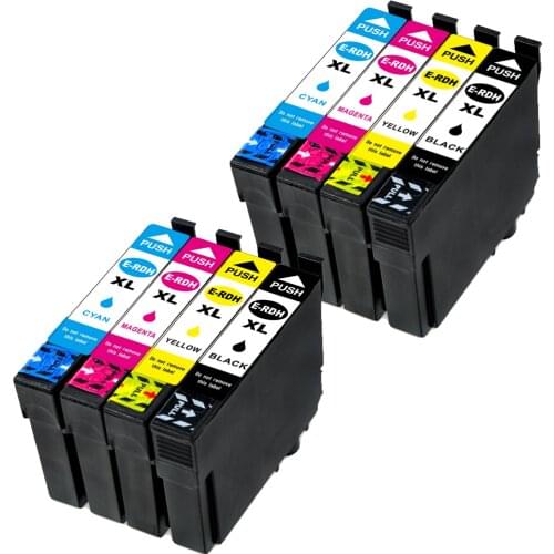 2BK+2C+2M+2Y Compatible Ink Cartridge For EPSON RDH RDH-BK-L C M Y PX-048A PX-049A Printer