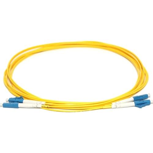 LC/UPC - LC/UPC Fiber Patch Cord FTTH Fiber Cable Duplex Single Mode Length OR Other Connector Can BE Customized