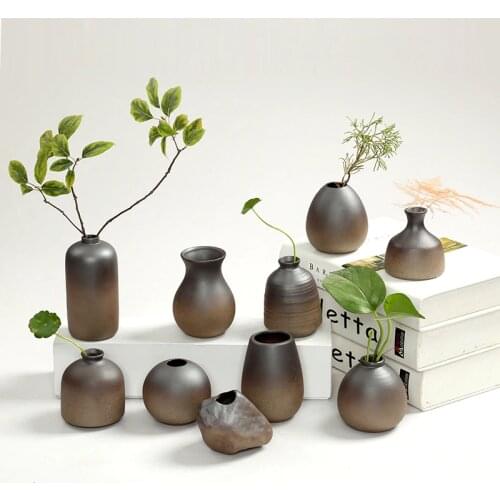 Small Porcelain Flower Vases Antique Ceramic Decorative Flower Vase Modern Flower Ceramic Vase Wedding Decoration Tabletop Vase