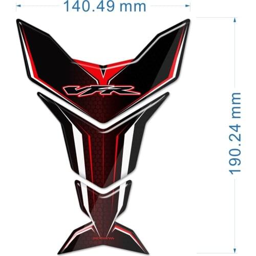 Stickers Protector For Honda VFR 400 750 800 1200 X F Fairing Emblem Badge Tank Pad Tankpad " VFR " Motorcycle 2018 2019 2020