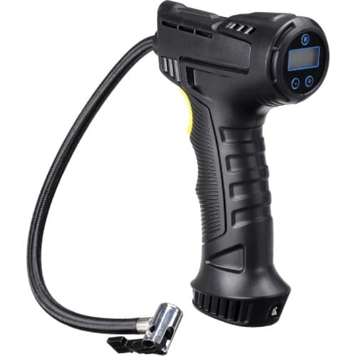 120W Rechargeable Air Compressor Wireless Inflatable Pump Portable Air Pump Car Tire Inflator Digital for Car Bicycle Balls