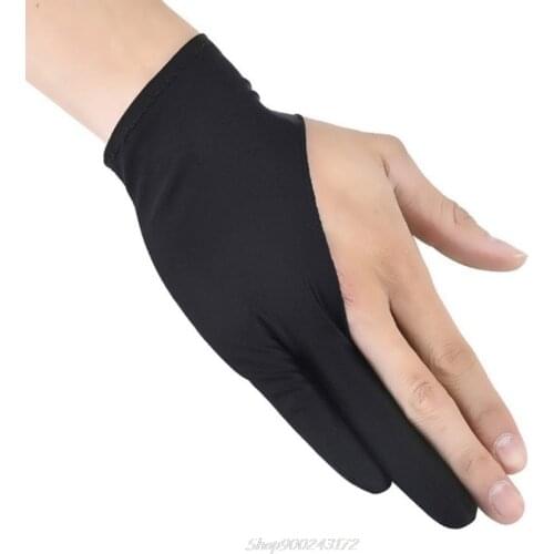 2-Finger Tablet Drawing Anti-Touch Gloves For iPad Pro 9.7 10.5 12.9 Inch Pencil Au08 20 Dropship