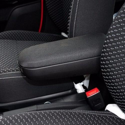Arm Rest For Volkswagen VW CROSS Polo Vento armrest box Center console with cup holder Polo bag storage boxes console original