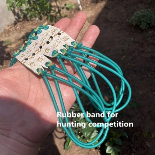Slingshot Brand Craftsman Traditional Rubber Band Handmade Custom Rubber Band Group Slingshot Stainless Steel Titanium Alloy Bow