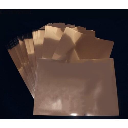 Chzimade 5Pcs Rose Gold Color Self-adhesive Printer Paper Inkjet Printer Crafts A4 Decorative Diy Inkjet Printer Paper