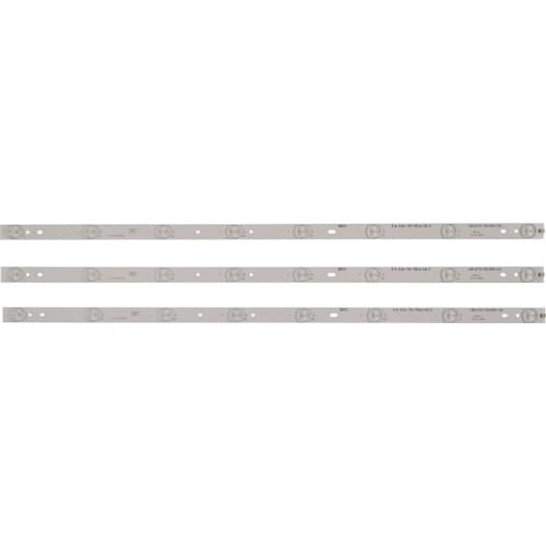 LED Backlight strip 8 lamp For 32"TV C-CNT32D522 BBK 32LEM-1009 3pcs/set