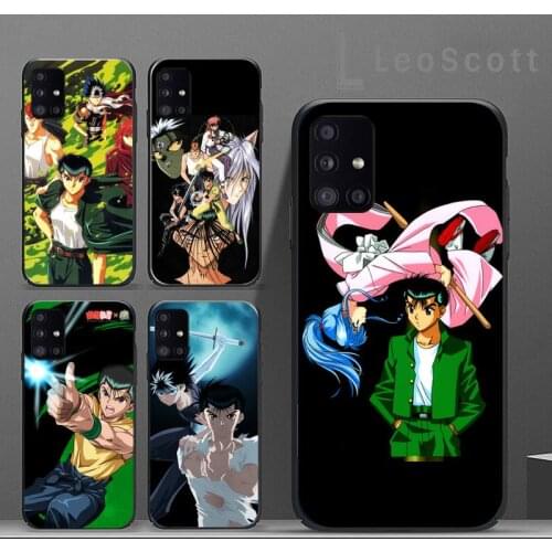 Yu Yu Yuyu Hakusho anime Phone Case For Samsung S6 S7 edge S8 S9 S10 e plus A10 A50 A70 note8 J7 2017
