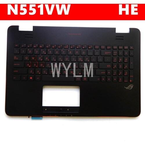N551VW cover keyboard For ASUS N551VW N551V N551VW G551V G551VW Bilingual laptop keyboard frame C case external