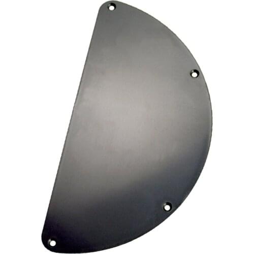 Electric Guitar Backplate Backplate Protection Pickguard Cavity Cover-black