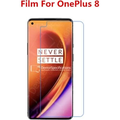 1/2/5/10 Pcs Ultra Thin Clear HD LCD Screen Protector Film With Cleaning Cloth Film For OnePlus 8