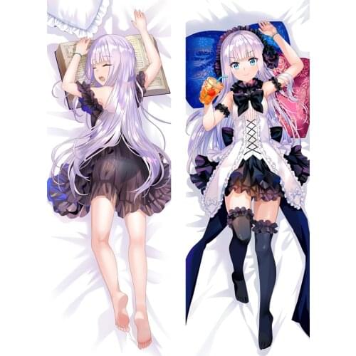 Anime Kenja no Deshi wo Nanoru Kenja Dakimakura Hugging Body Pillowcase Sakimori Kagami Throw Pillow Case Cover Collection Gifts