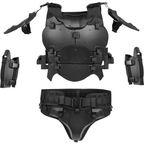 Tactical Military Armor Suit Set Outdoor Multi Detachable Vests for Hunting Airsoft Shooting CS Wargame Protective Equipment