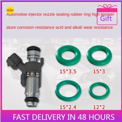 Automobile Fuel Injector Nozzle Sealing Rubber Ring O-ring Fluorine Rubber