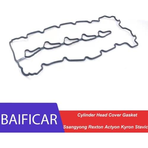 Baificar Brand New Genuine Cylinder Head Cover Gasket 6650160121 For Ssangyong Rexton Actyon Kyron Stavic