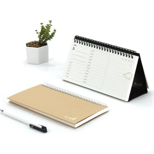 Notebook Time Management Plan Self Discipline Schedule Blank Weekly Planner Daily Planner Study Planner Notebook Spiral Notebook
