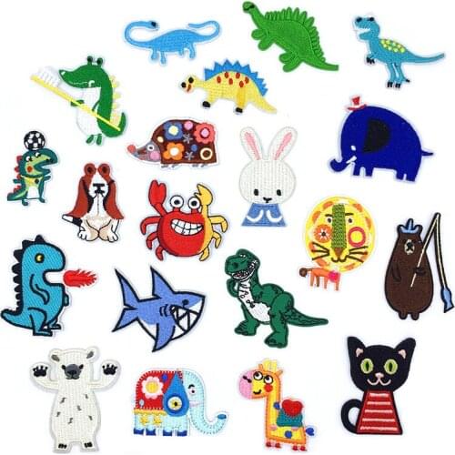 Cute Cartoon Animal Costumes Decorative Patch Computer Embroidery Chapter Patch Embroidery