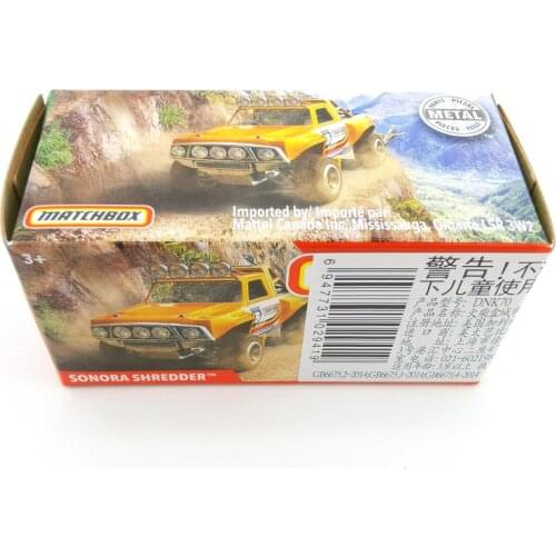 2020 Matchbox Cars 1:64 Car SONORA SHREDDER Metal Diecast Alloy Model Car Toy Vehicles