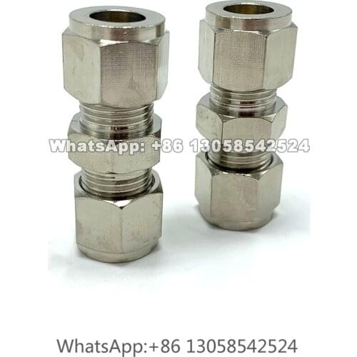 Outdoor Cooling System with Connector, Pipe Fittings, Fog Machine Accessories, Fitting Quick Joint for Misting System