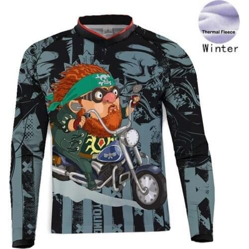 New Motorcycle Jerseys Moto Xc Motorcycle Gp Mountain Bike For Men Winter/Autumn Motocross Jersey Bmx Dh Mtb T Shirt Clothes