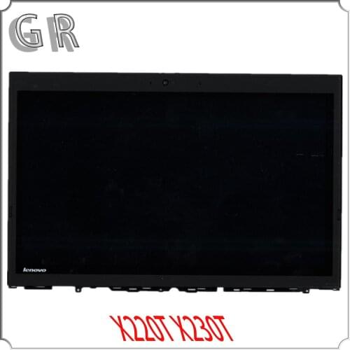 New/Orig Lenovo ThinkPad X220T X230T Touch LCD Shell Screen 12.5" Multi. With Bezel LP125WH2 04W3990