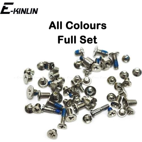 Complete Full Screws Screw Set For iPhone 4 4S 5 5S SE 5C With Plug Bottom Dock Replacement Parts