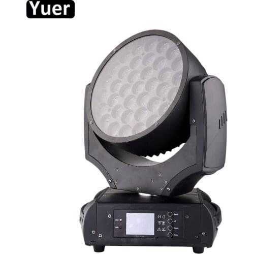 Profesional DJ Stage Lighting 37x20W LED RGBW 4IN1 Zoom Wash Moving Head Lights For DJ Disco Party Music Vocal concert Equipment