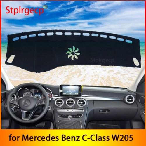 For Mercedes Benz C-Class W205 Anti-Slip Mat Dashboard Cover Pad Sunshade Dashmat Car Accessories C180 C200 C220 C250 C300