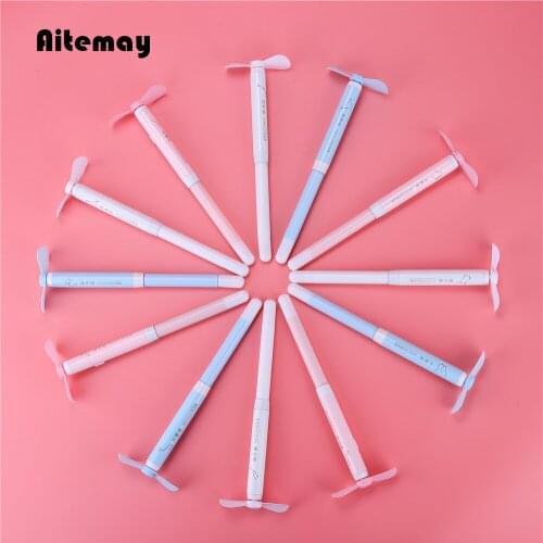 Aitemay Constellation Fan Ballpoint Pen Cute Cartoon For School Prize Gift Student Ballpoint Pen Office Writing Pen Children Pen