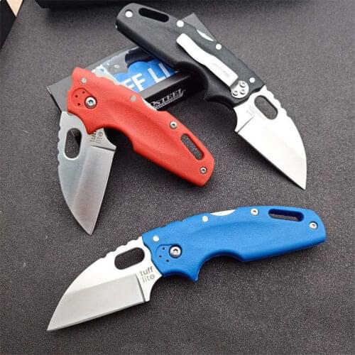 Cold Steel 20LT "Tuff Lite" Folding Knife Outdoor Survival Knives AUS-8A Balde Tactical Camping Tool EDC Tactical Pocket Knife