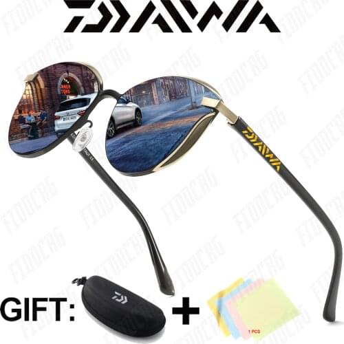 New DAIWA Polarized Fishing Sunglasses Men Women Fishing Goggles Camping Hiking Driving Bicycle Eyewear Sport Cycling Glasses