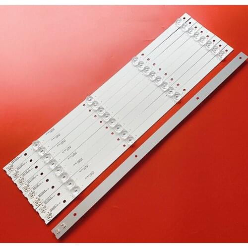 45pcs LED backlight strip for TCL L55P3CUS LVU550ND1L cd9w27 55BC7600 55U6780C 4C-LB5504-HR17J HR18J 55HR330M04B5 V4
