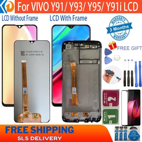 For Vivo Y91 Y91i Y91c Y93 Y93s Y93st Y95 MT6762 LCD Display Touch Screen Digitizer Assembly Replacement Parts