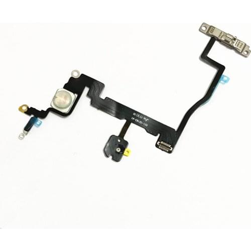 Power Flex Cable For iPhone 11 12 Pro Max 11Pro 12Pro Volume Silent Switch On Off Side Button Flash Light Flex