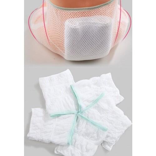 1pcs Underwears Briefs Infant Diapers Breathable Training Pants Summer Polyester Mesh Baby Nappies for Newborn Boy Girl 12*19cm