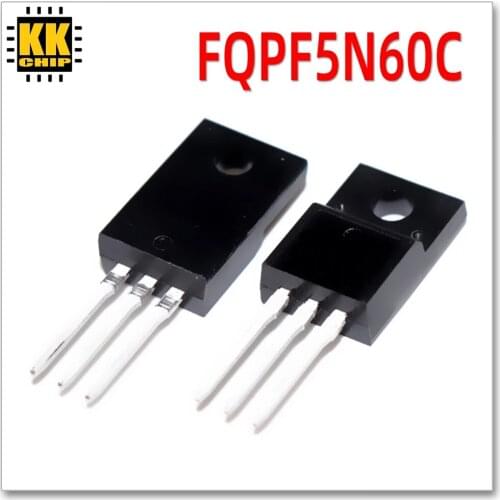 10PCS FQPF5N60C 5N60 to-220