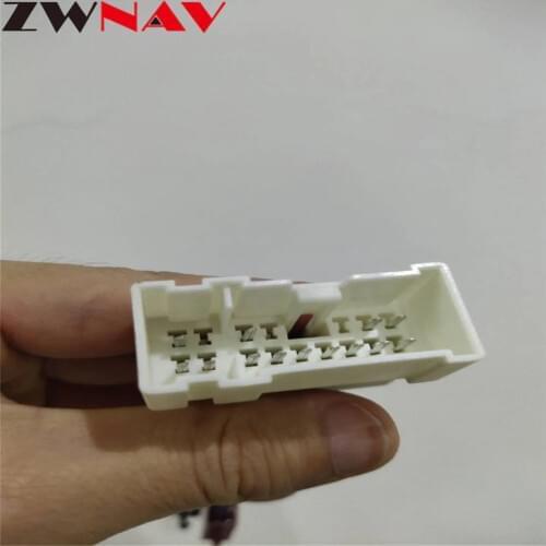 12-018 Free ship Car ISO Radio Plug Wiring Harness for Nissan Almera Premiera Micra Terrano Vanette X-Trail Wire Adapter