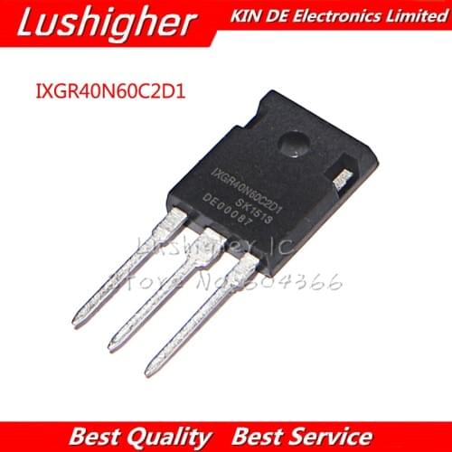 2pcs IXGR40N60C2D1 TO-247 40N60C2D1 IXGR40N60 TO-3P 40N60
