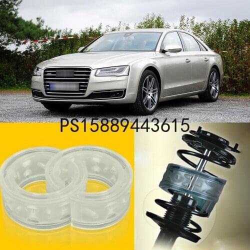 2pcs Power Front /Rear Shock Suspension Cushion Buffer Spring Bumper For Audi A8