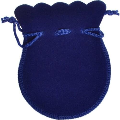 500pcs 7x9cm 9x12cm Small Gourd Velvet Bag Jewelry Packaging Display For Packing Gifts Drawstring Bags Pouch Wedding/Christmas