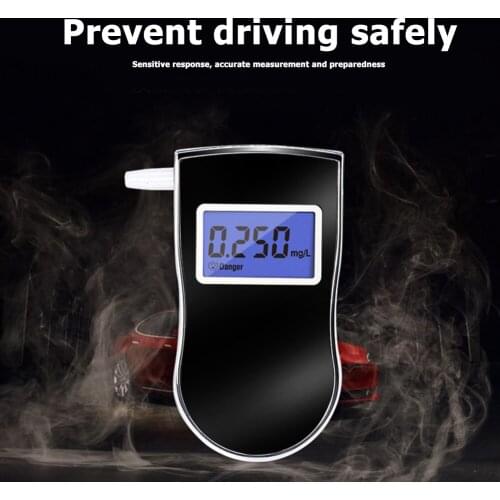 Digital Breath Alcohol Tester Detector Car Breathalyzer Wine Alcohol Test Tool Breathalyzer Tester Inhaler Alcoholmeters