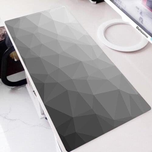 Mouse Pads Gaming Pads Mousepad Gamer Cabinet Mats Large Pad Mausepad On The Table Mat Color Creative Personality Gray Gradient