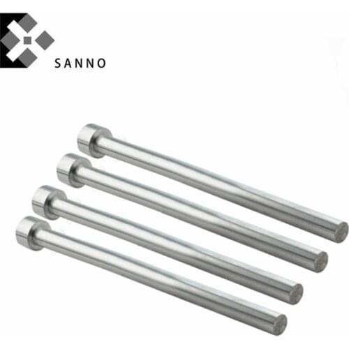 Metal punch blade flat ejector pins diameter 1.9mm 2.1mm 2.2mm 2.3mm length 100mm, 150mm, 200mm, 250mm, 300mm for cnc machining