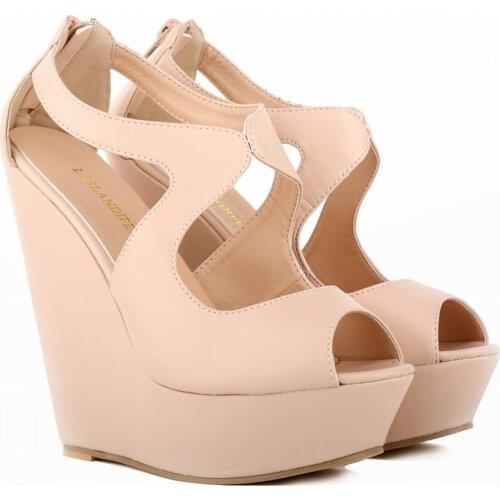 LOSLANDIFEN Fashion Women Thick High Heel SHOES Summer Platform Sandals Open Toe Shoes Party Nlack Office Pumps 14 Cm